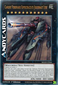 CANNONE FERROVIARIO SUPERCORAZZATO JUGGERNAUT LIEBE