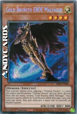GOLD BRUNITO EROE MALVAGIO