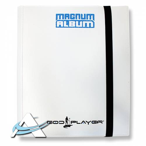 GOD PLAYER Magnum Album - 9 Side (360 Cards) - White