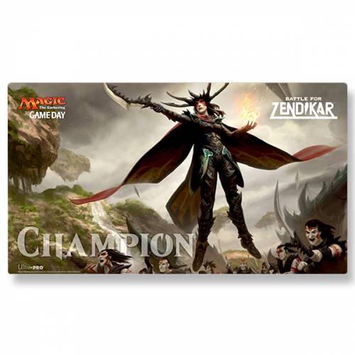 Playmat UP Magic The Gathering - Game Day Champion - Battle for Zendikar
