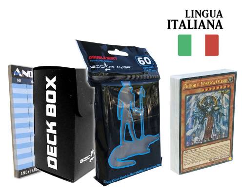 Deck IMPERATORE DELL'OSCURITÀ SR01 in Italiano YUGIOH + Accessori