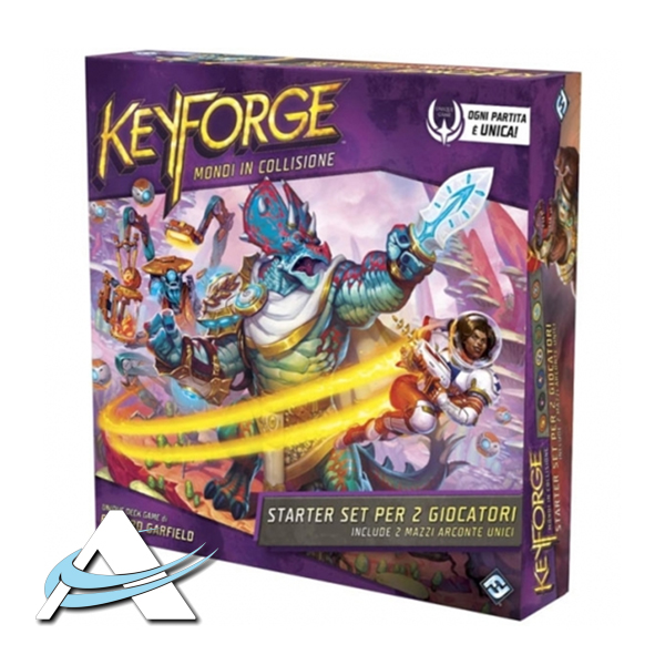 Worlds Collide 2 Player Starter Set KeyForge Brand New And Sealed Box 
