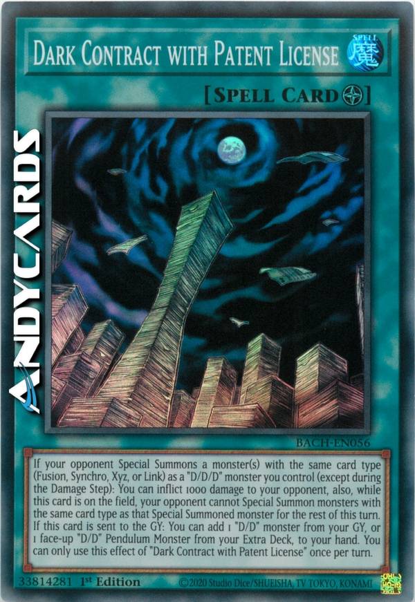 Dark Contract with Patent License | AndyCards Srl