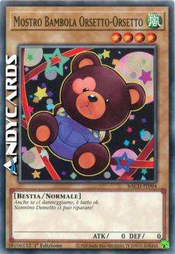Mostro Bambola Orsetto-Orsetto