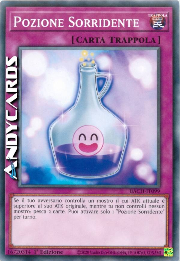 Smile Potion - Yu-Gi-Oh! Battle Of Chaos 1st Edition Common Card (BACH-EN099)