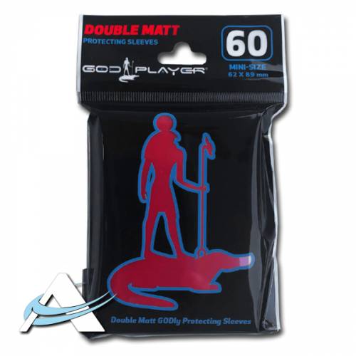 Bustine Protettive Small - GOD PLAYER, Double Matt - Rosso