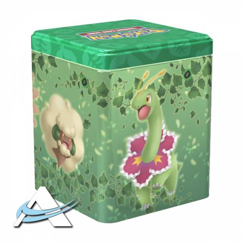 Stacking Tin Tipo Erba - Meganium, Decidueye, Whimsicott & Eldegoss - IT