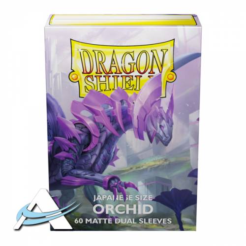 Dragon Shield Small Protective Sleeves - MATTE DUAL Orchid