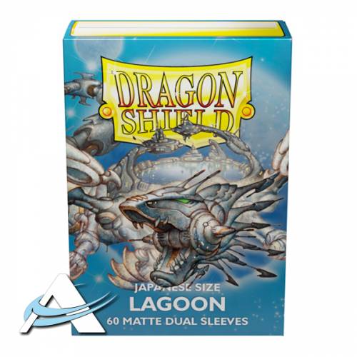 Dragon Shield Small Protective Sleeves - MATTE DUAL Lagoon