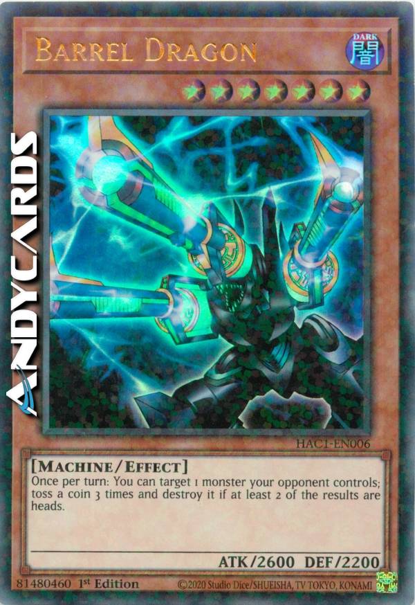 BARREL DRAGON | AndyCards Srl
