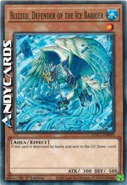 BLIZZED, DEFENDER OF THE ICE BARRIER