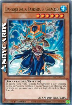 DAI-SOJO DELLA BARRIERA DI GHIACCIO