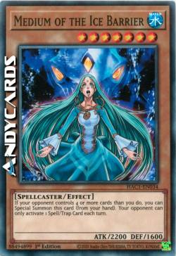 MEDIUM DELLA BARRIERA DI GHIACCIO
