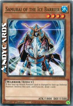 SAMURAI DELLA BARRIERA DI GHIACCIO