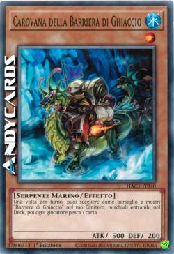 CAROVANA DELLA BARRIERA DI GHIACCIO