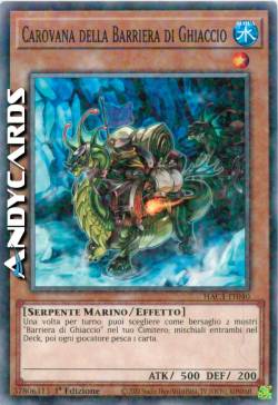 CAROVANA DELLA BARRIERA DI GHIACCIO