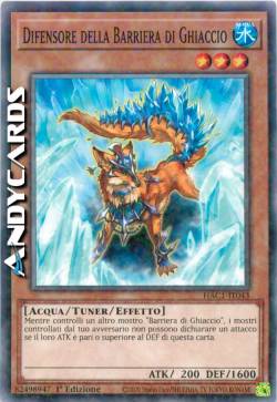 DIFENSORE DELLA BARRIERA DI GHIACCIO