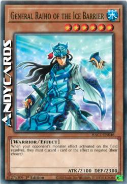 GENERALE RAIHO DELLA BARRIERA DI GHIACCIO