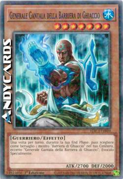 GENERALE GANTALA DELLA BARRIERA DI GHIACCIO