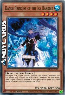 PRINCIPESSA DANZANTE DELLA BARRIERA DI GHIACCIO