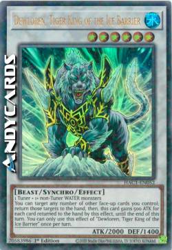 DEWLOREN, RE TIGRE DELLA BARRIERA DI GHIACCIO