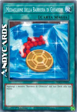 MEDAGLIONE DELLA BARRIERA DI GHIACCIO