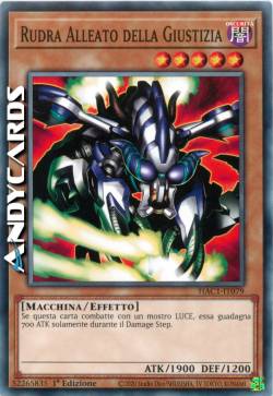 RUDRA ALLEATO DELLA GIUSTIZIA