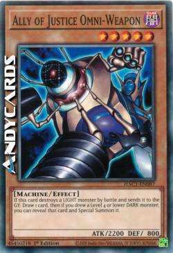 ALLY OF JUSTICE OMNI-WEAPON