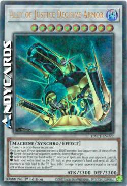 ALLY OF JUSTICE DECISIVE ARMOR