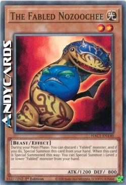 THE FABLED NOZOOCHEE