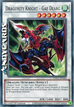 CAVALIERE DRAGUNITÀ - GAE DEARG