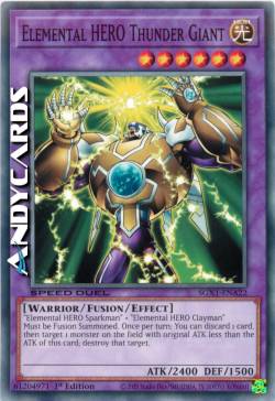 GIGANTE DEL TUONO EROE ELEMENTALE