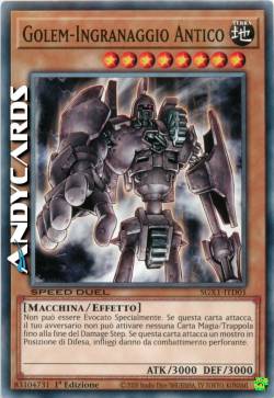 GOLEM-INGRANAGGIO ANTICO