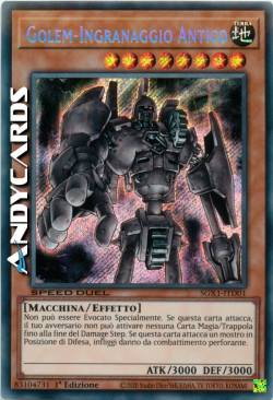 GOLEM-INGRANAGGIO ANTICO