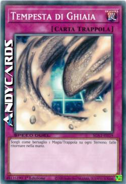 TEMPESTA DI GHIAIA