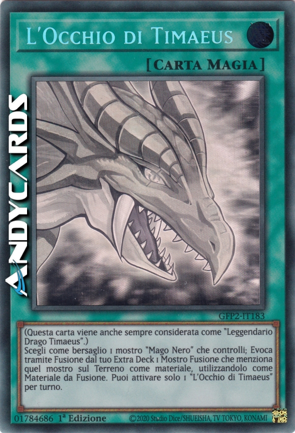 thumbnail image 2 of 3x The Eye Of Timaeus Yugioh Cards - First Edition Play Set LEDD-ENA21 2 of 14