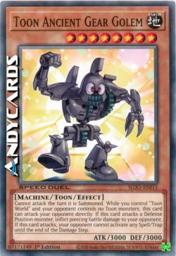 GOLEM-INGRANAGGIO ANTICO TOON