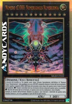 Numero iC1000: Numeruonius Numeruonia