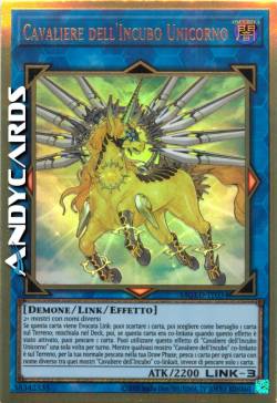 CAVALIERE DELL'INCUBO UNICORNO