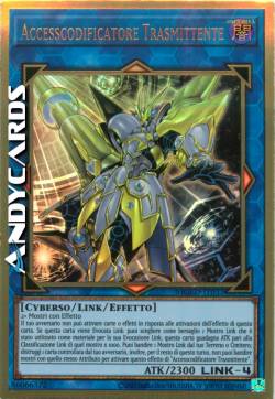 ACCESSCODIFICATORE TRASMITTENTE