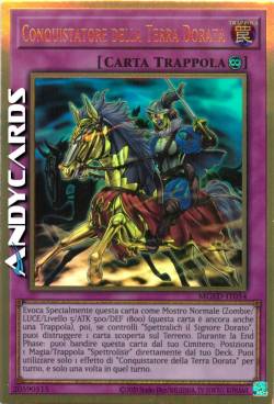 CONQUISTATORE DELLA TERRA DORATA