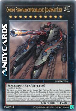 CANNONE FERROVIARIO SUPERCORAZZATO JUGGERNAUT LIEBE