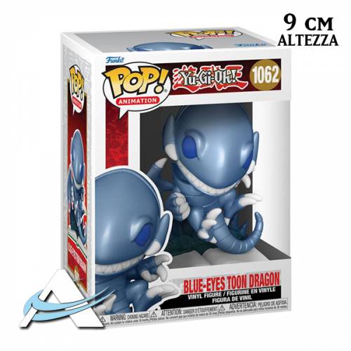Funko POP! Animation - Blue-Eyes Toon Dragon, 25th Anniversary Yu-Gi-Oh! (9 cm)
