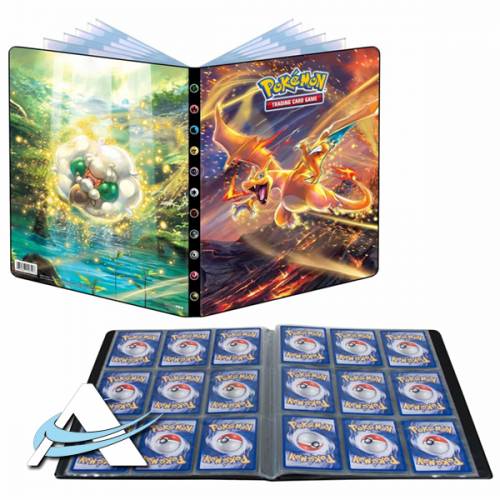 Ultra PRO Album 9 Tasche (252 Carte) - Pokémon - CHARIZARD e WHIMSICOTT