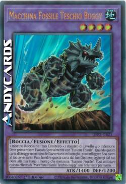 Macchina Fossile Teschio Buggy