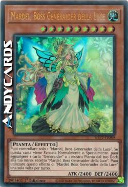 MARDEL, BOSS GENERAIDER DELLA LUCE