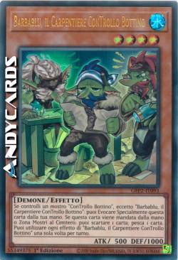 BARBABLU, IL CARPENTIERE CONTROLLO BOTTINO