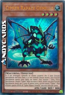 CIPHER RAPACE GEMELLO