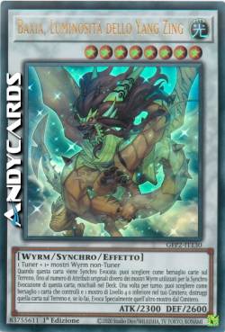 BAXIA, BRIGHTNESS OF THE YANG ZING