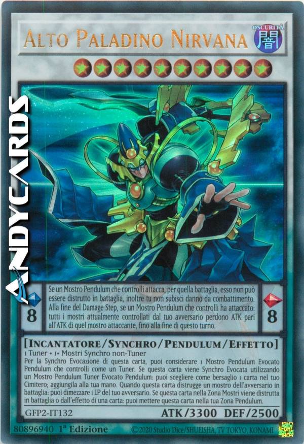 NIRVANA HIGH PALADIN | AndyCards Srl